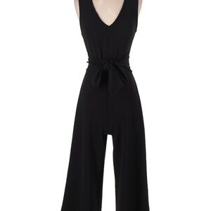 Leith Black Sleeveless Jumpsuit Sz S. Day, night or office !